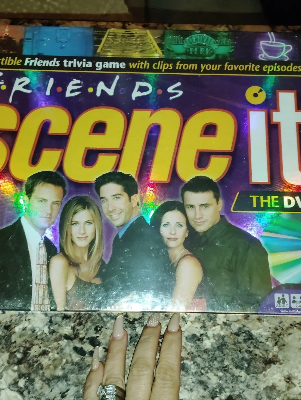 FRIENDS Scene It? DVD Game - '90S Nostalgic Friends TV Show Brand New Sealed - Picture 3 of 4